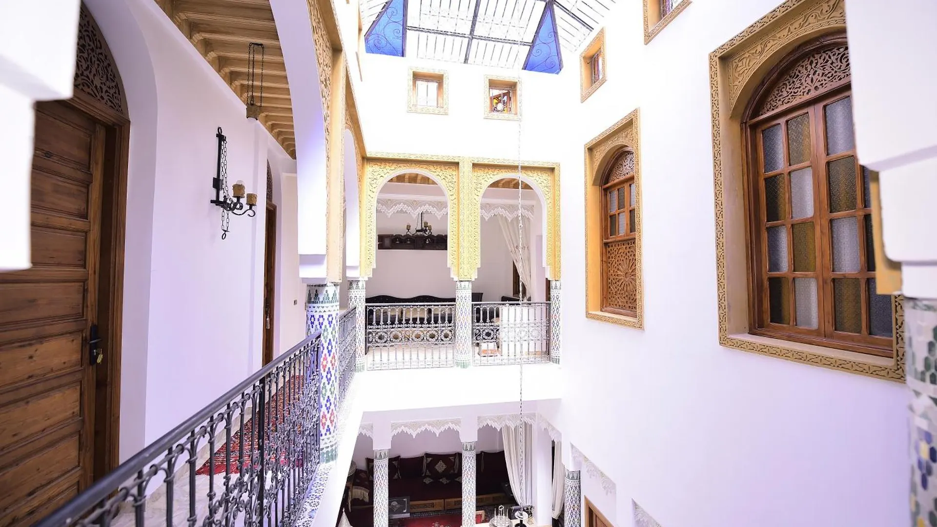 Ryad Rdate Lwalidine Hotel Marrákes Marokkó
